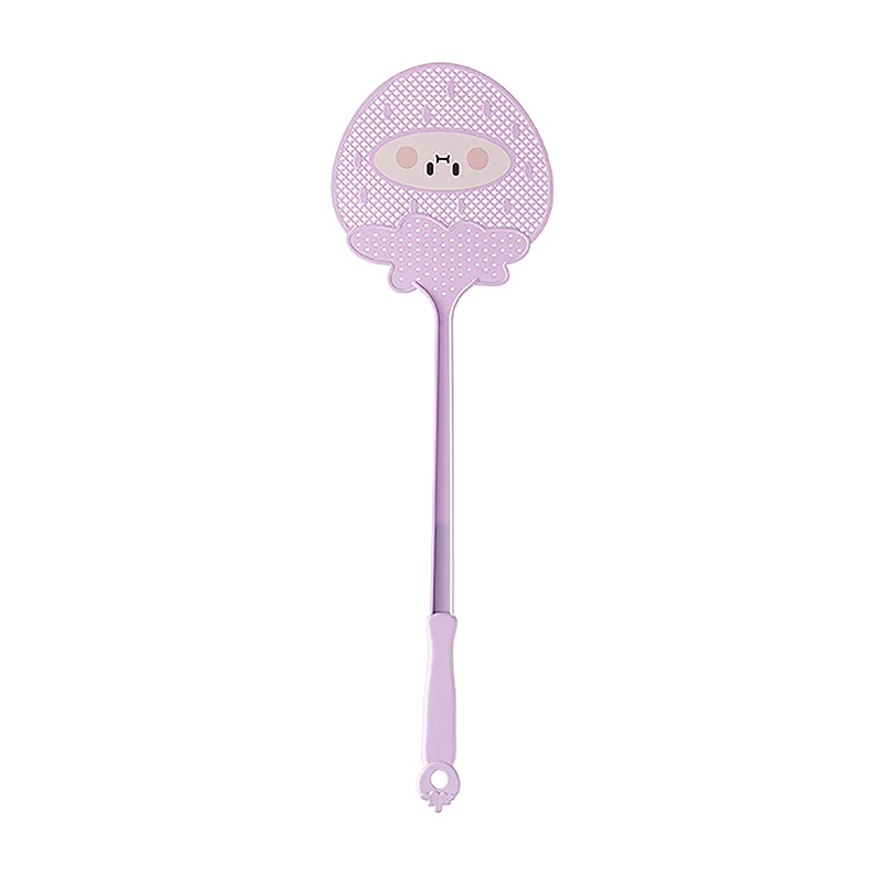 Cute Strawberry Shaped Fly Swatter Durable Lengthen Thickened Fly Swatter Household Manual Beat Tools Mosquito Killers