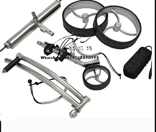 newly designed three wheeled remote-controlled electric brake golf cart 400 watts (2X200W)