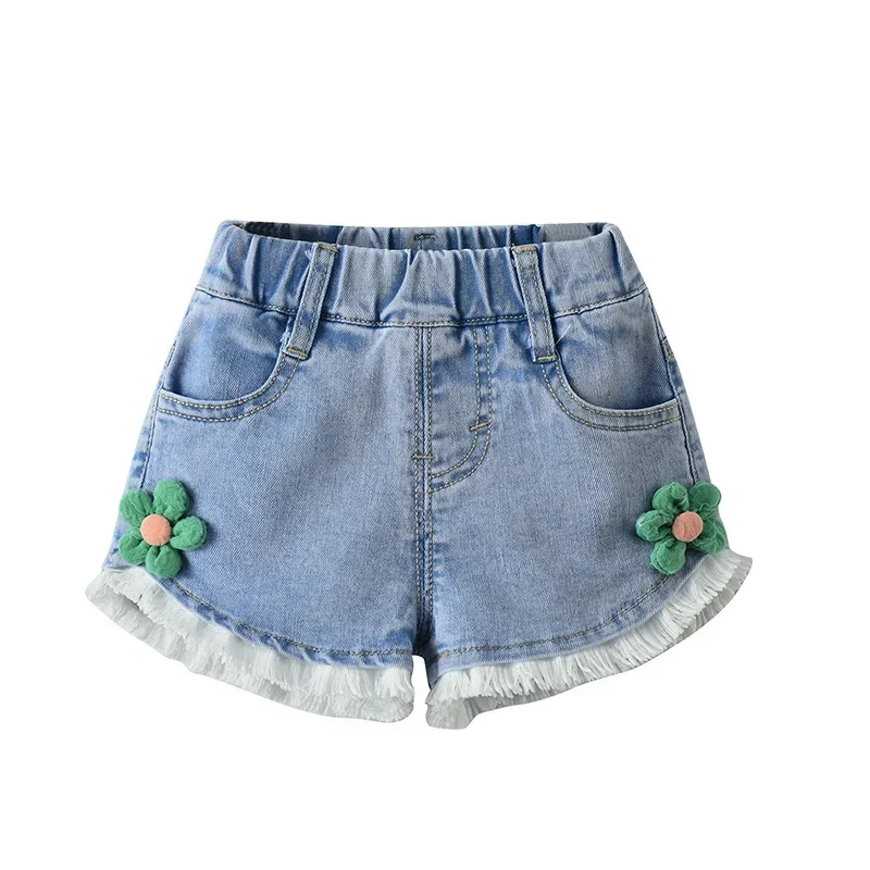 Kids Shorts Kids Trousers Girls Denim Skirt Pants Summer Casual 10 12 14 Years