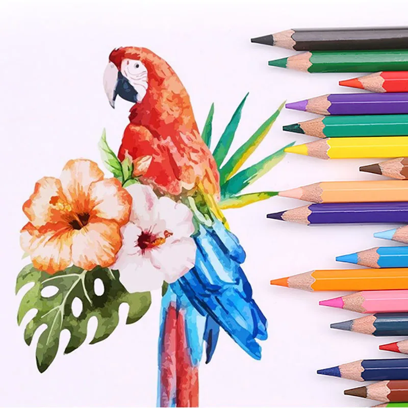 Oil Pastels 12/18/24/36/48 Colors Crayons Colored Pencil for Children Professional Drawing Sketching Student School Art Supplies oil pastels