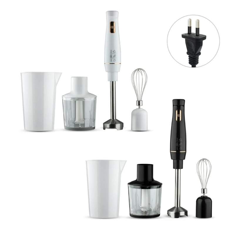 Electric Milk Frother Hand Immersion Blender Electric Whisk Hand Blender Electric Egg Beater Immersion Hand Blender Food Mixer Handheld Milk Frother Egg Whisk Easy to Clean