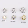 10Pcs 3D Shiny Pile Drills Nail Gem Rhinestones White Glitter Luxury Crystal Diamonds Nail Art Decorations DIY Jewelry Manicure 5