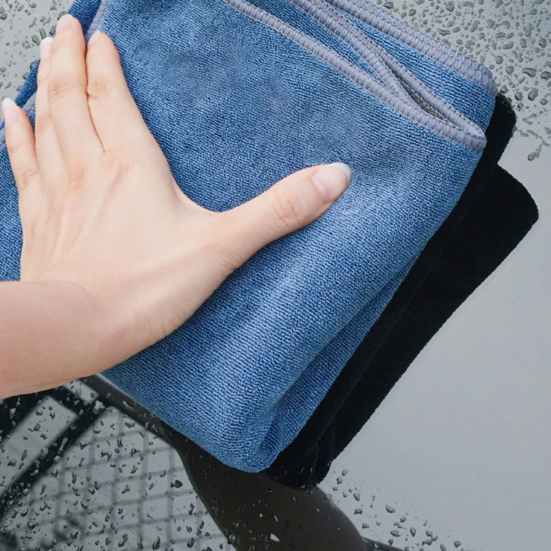 Microfibre Highly Absorbent Towel Multi-purpose Short Pile Car Detailing and Polishing Cloth Car Cleaning Accessories microfiber car towel