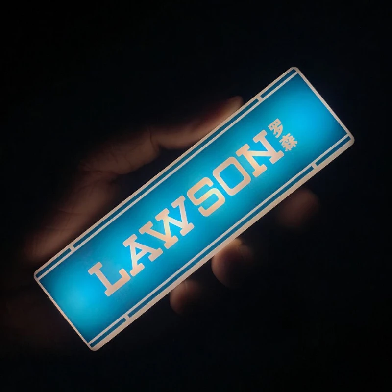 Creative Luminous Logo Display Light Box Fridge Magnetic attraction Lightbox Toys Supermarket Coffee Shop Emit light Decorative