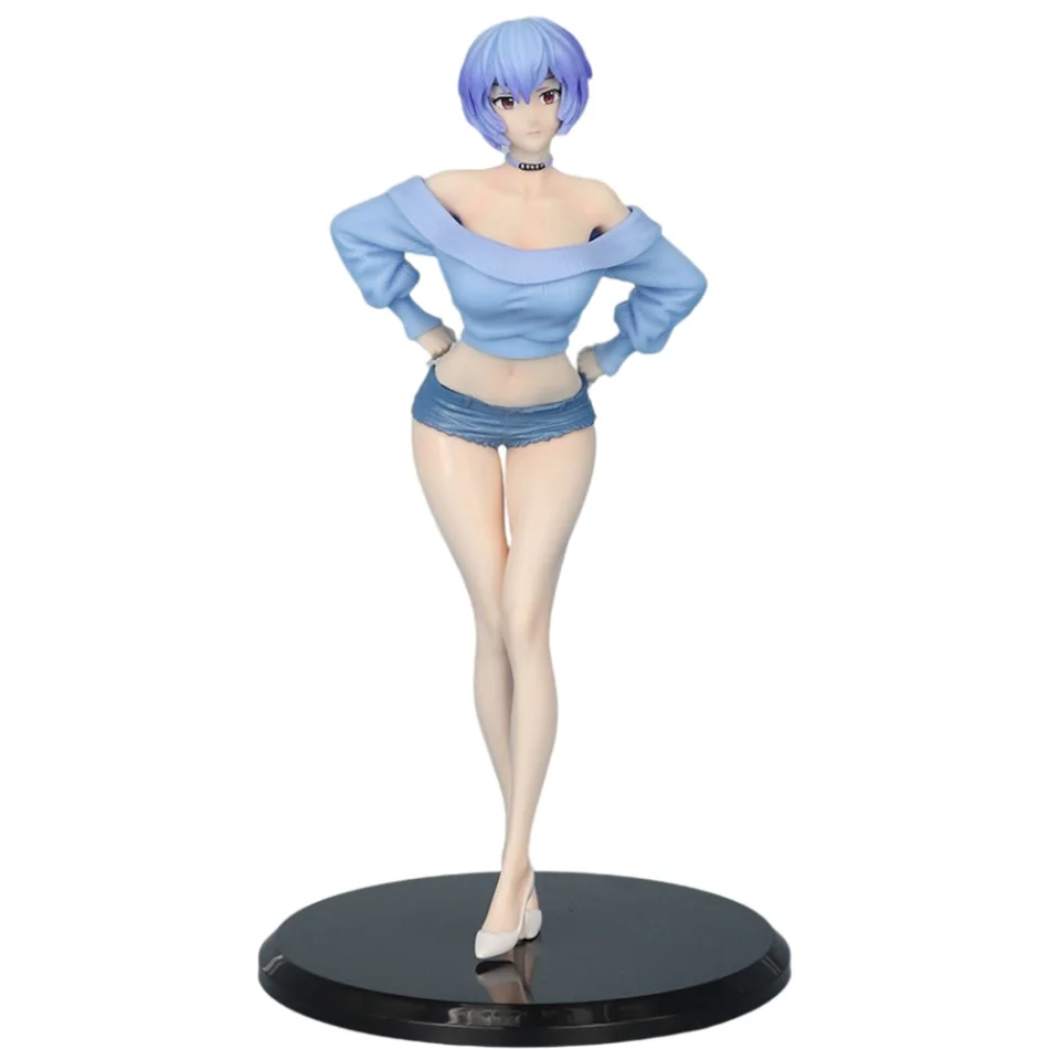 Newly Launched 19cm Anime Action Figure - Ayanami Rei & Asuka Langley Collectible Ornament Doll Toy Gift