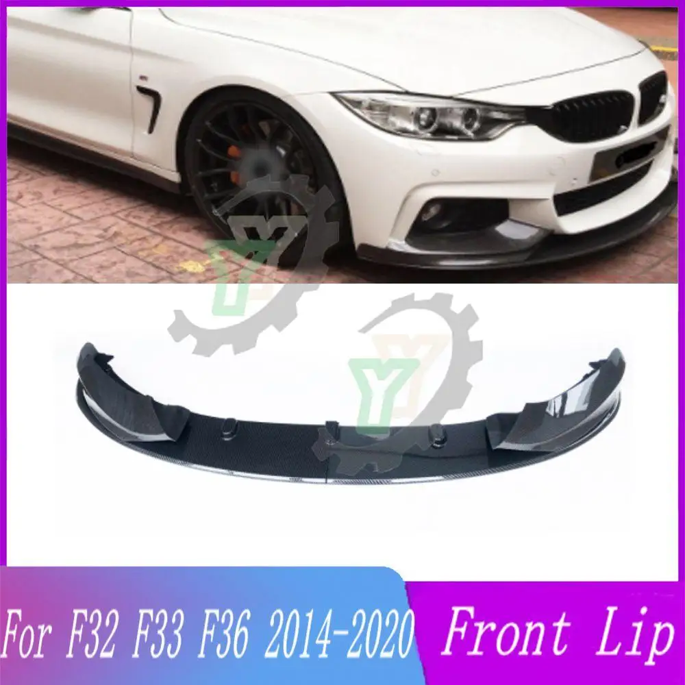 

Car Front Bumper Lip Body Kit Aprons Cover Guard Trim For BMW 4 Series F32 F33 F36 M Sport 2014 2015 2016 2017 2018 2019 2020