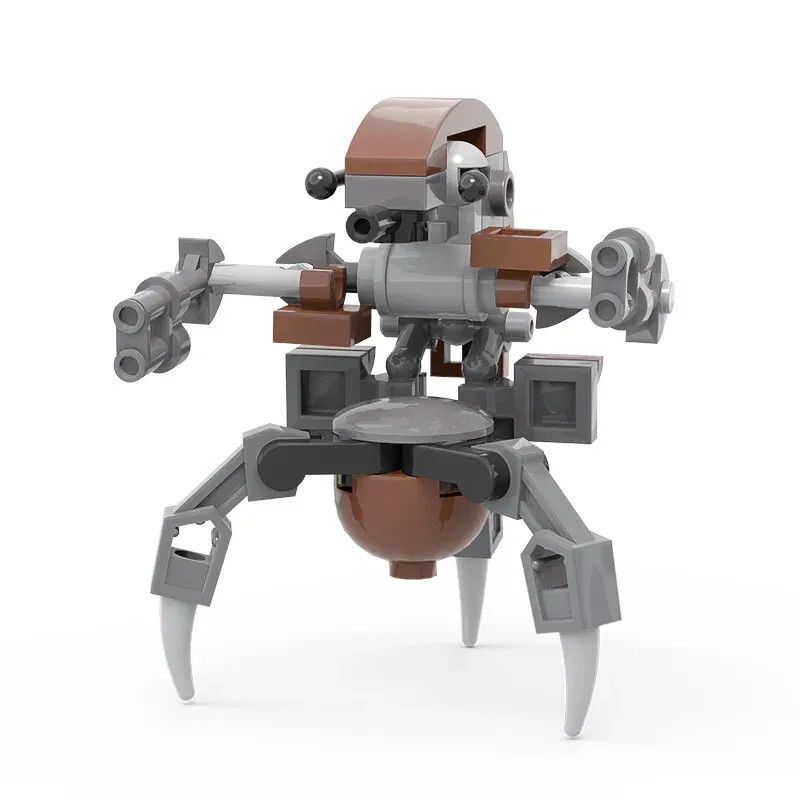 Space Wars Destroyer Droid Droideka Building Blocks Sets Droideka The Clone Robot Creative Building Blocks for Kids Gift 4