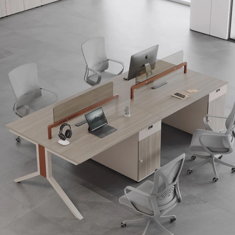 Executive Writing Office Desk Reception Modern Black Office Desk Computer Laptop Escritorio Oficina Office Desk Furniture MZ50OD