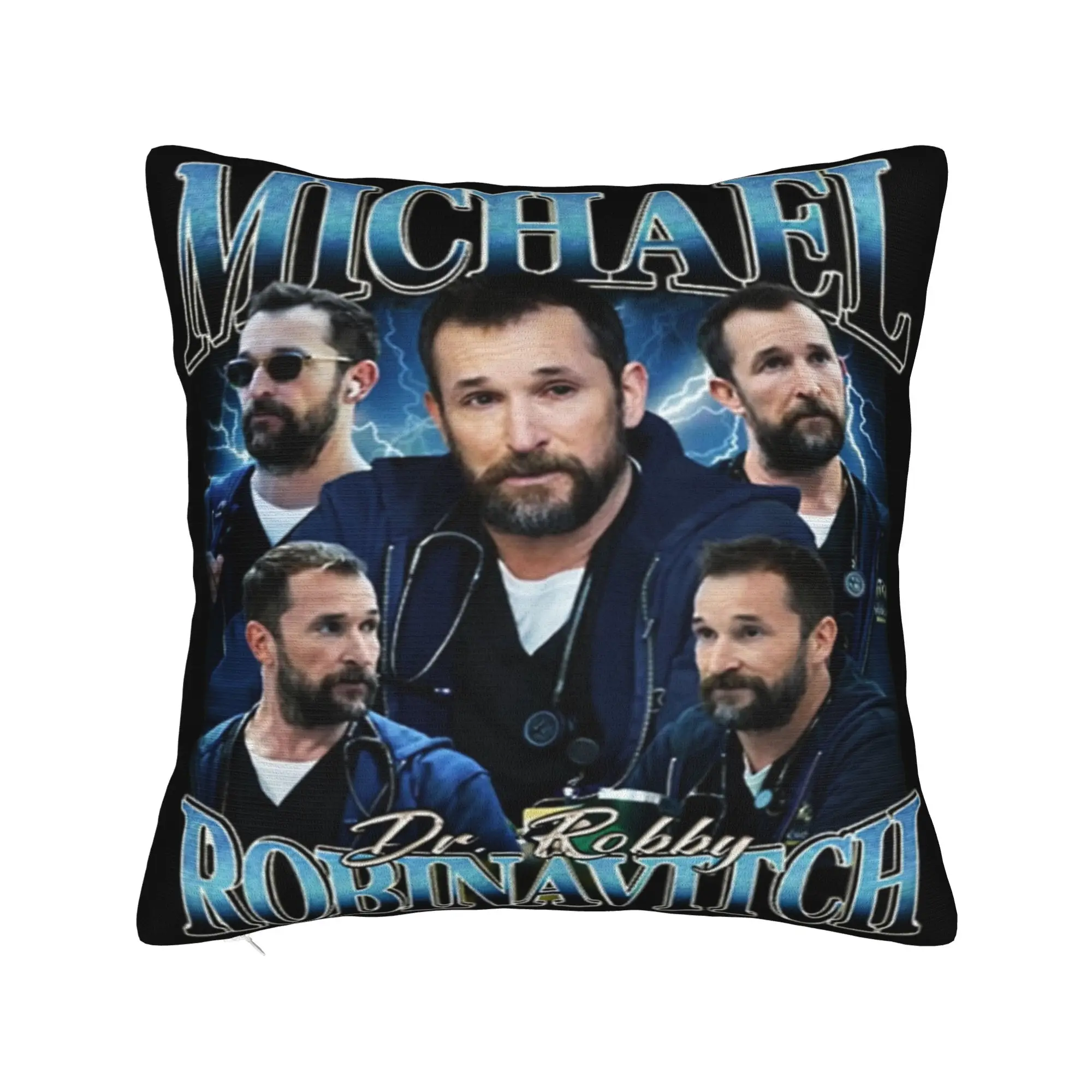 Decorative Multicolor Square Throw Pillow Cover - The Pitt Merch Home Collection