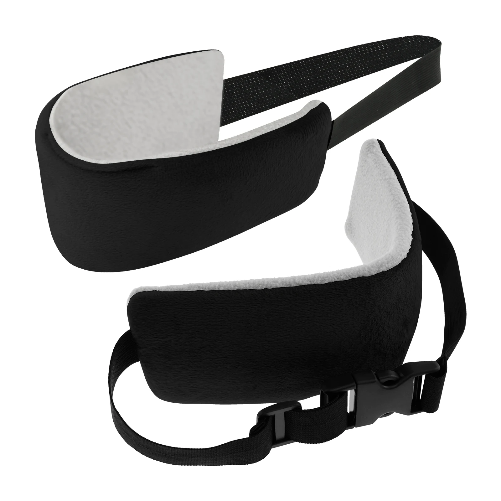 Adjustable Cloth Travel Pillow Neck Support Strap
