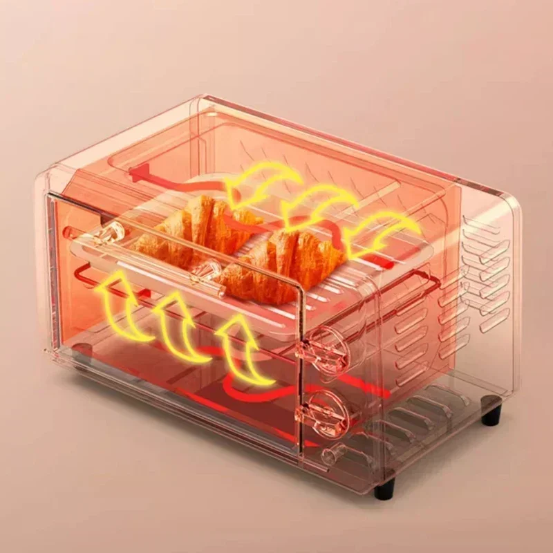 New mini 12L fully automatic cooking stove pizza cake baking multifunctional kitchen appliance electric oven mini oven 5