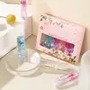 Flower Roll-on Lip Balm crystal clear Lipgloss Moisturizing Transparent Lip Oil Long Lasting Hydrating Lipgloss Lip Care Makeup 5