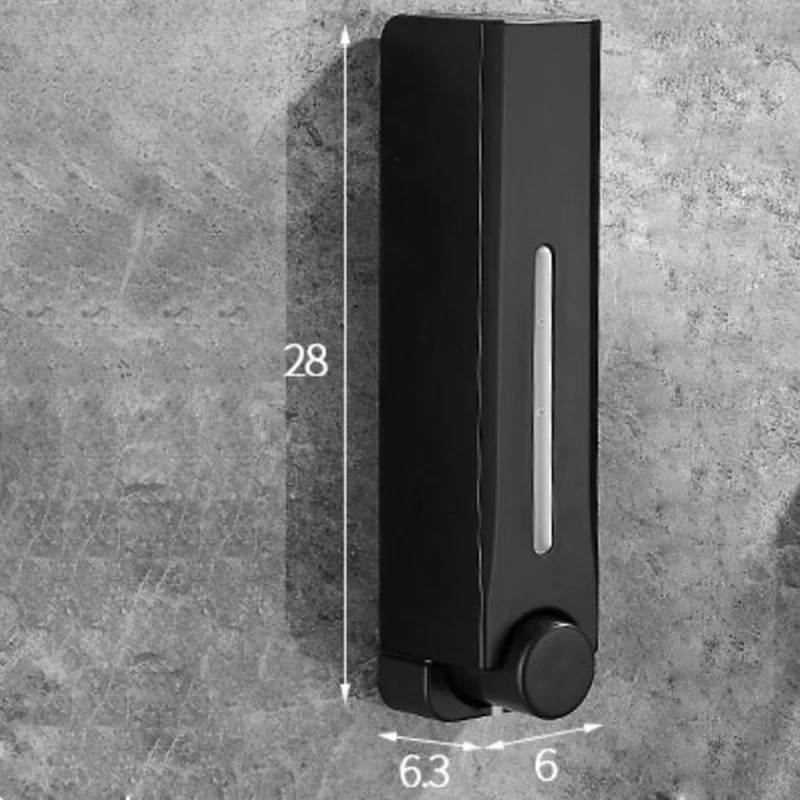 ZAO QI 500ML Soap Dispenser Wall Mounted Shower Soap Dispenser Shower Gel Detergent Dispenser for Bathroom Accessories DropShip