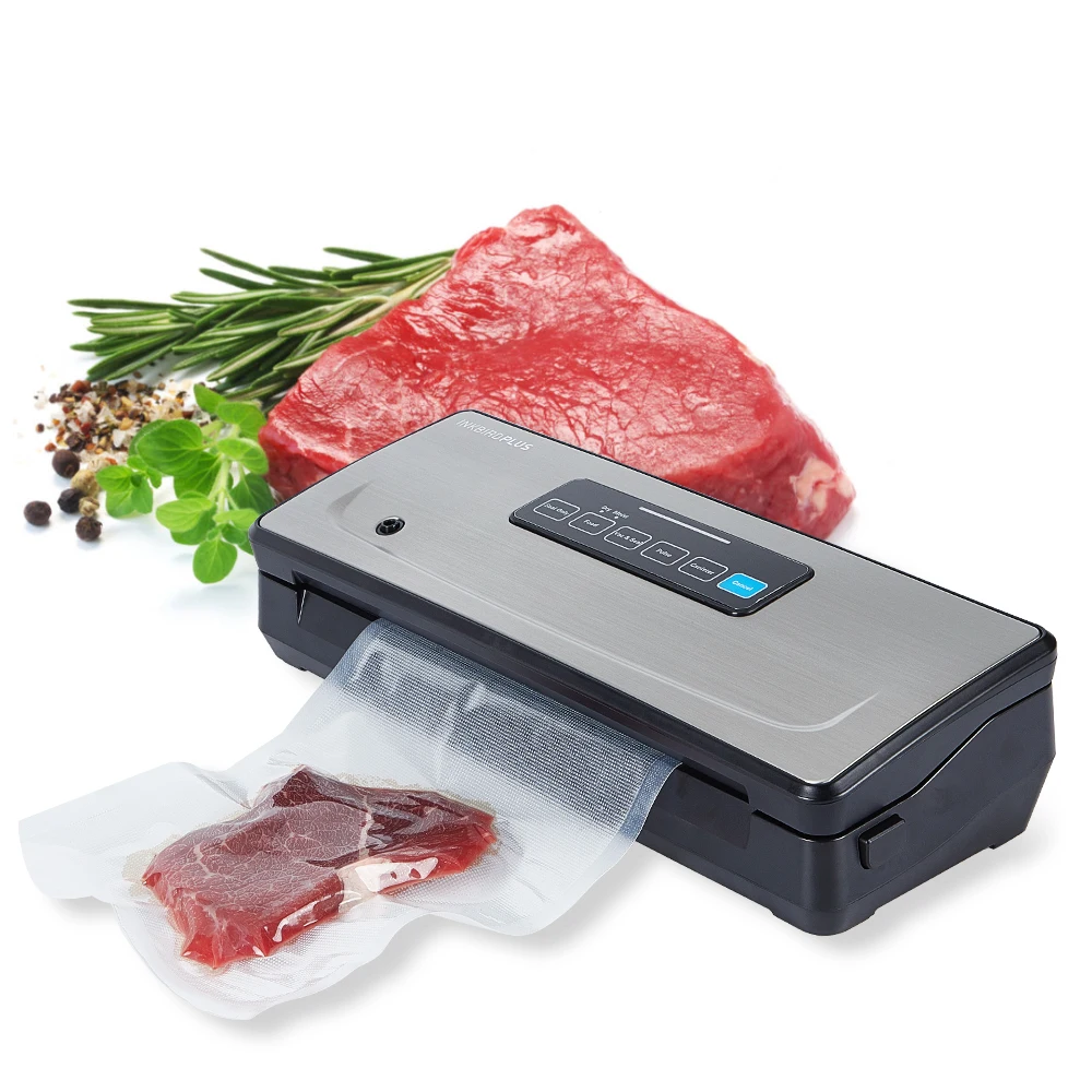 

INKBIRD Automatic Ziploc Vacuum Sealer Vacuum Packing Machines With Dry/Moist/Pulse/Canister Modes Versatile Kitchen Appliances