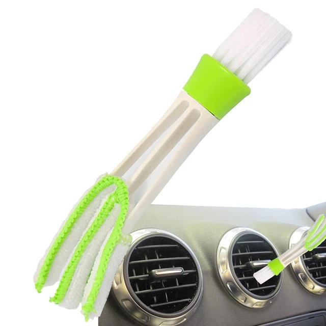Car Vent Cleaner Brush Air Conditioner Vent Cleaner Detailing Dust Removal  Blinds Duster Outlet Brush Car-styling Auto Accessore - AliExpress