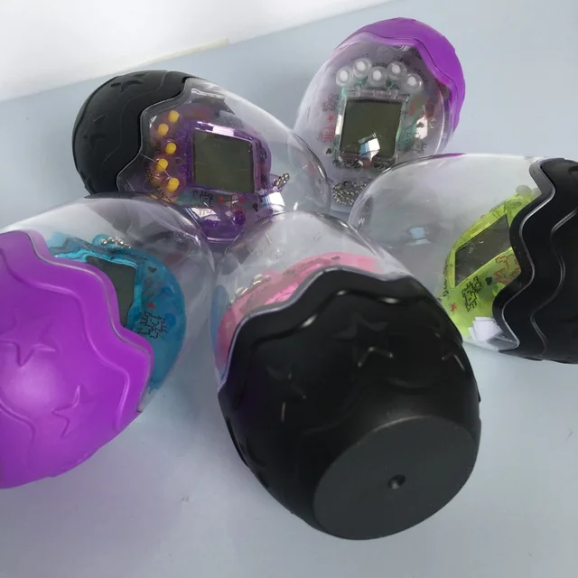Dinosaur Egg Transparent Electronic Pets Tamagotchi 90S Nostalgic 49 Pets In One Virtual Cyber Digital Pet Toys Pixel Play Toys 4