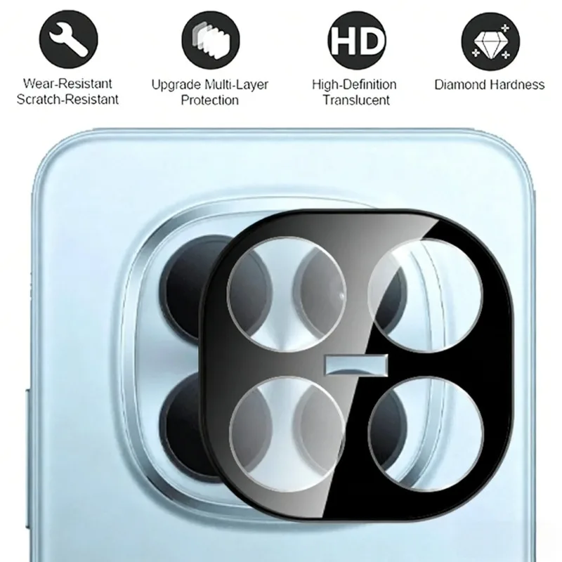 3D Curved Screen Camera Protector Cover - 2-Pack