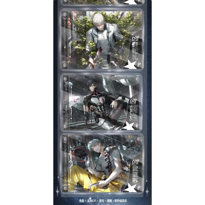 Genuine Light and Night Collection Cards Male God Osborn Evan Sariel Jesse Charlie Cute Cards Toys Gifts Birthday present