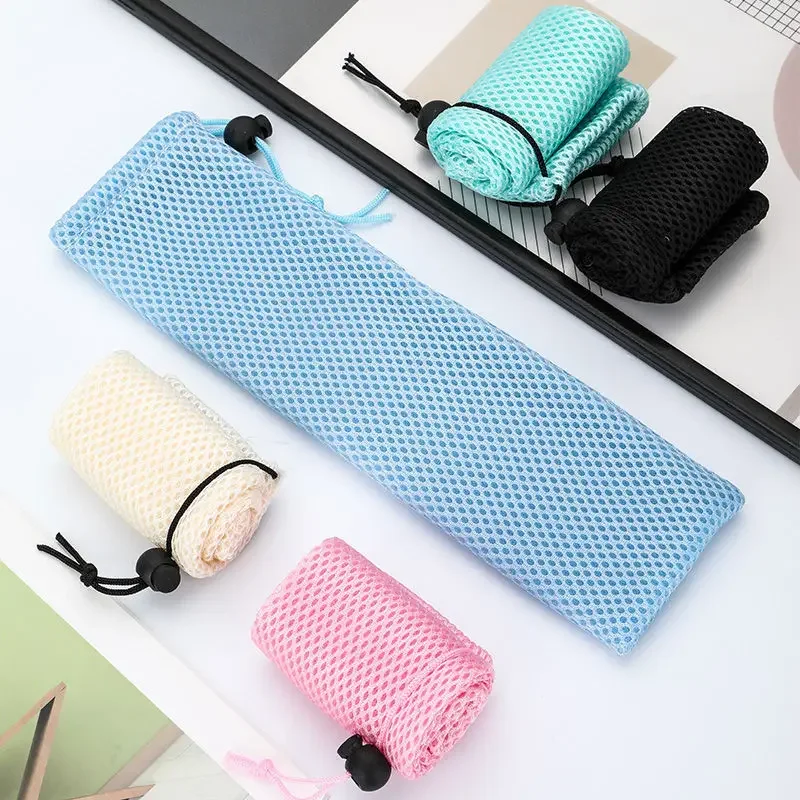 Cutlery Case Drawstring Bag Portable Tableware Bag Cotton Linen Travel Spoon Chopsticks Storage Household Dinnerware tableware storage bag