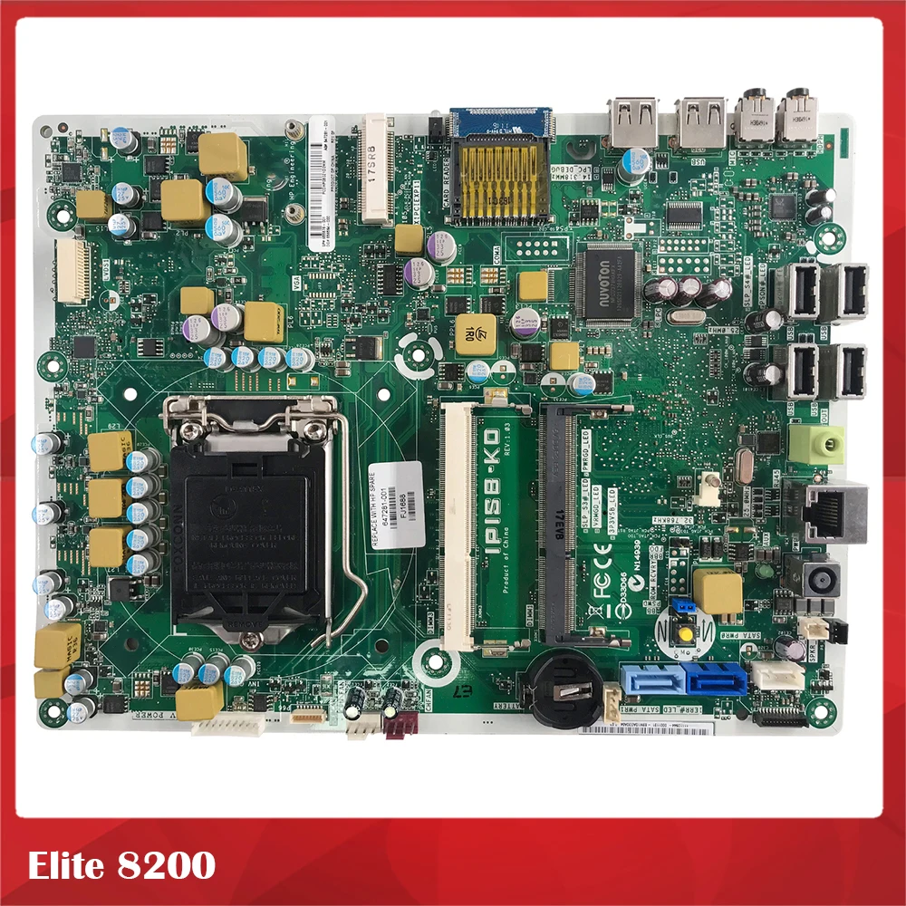 

Original All-In-One Motherboard For HP Elite 8200 IPISB-KD 655876-001 647281-001 Perfect Test Good Quality