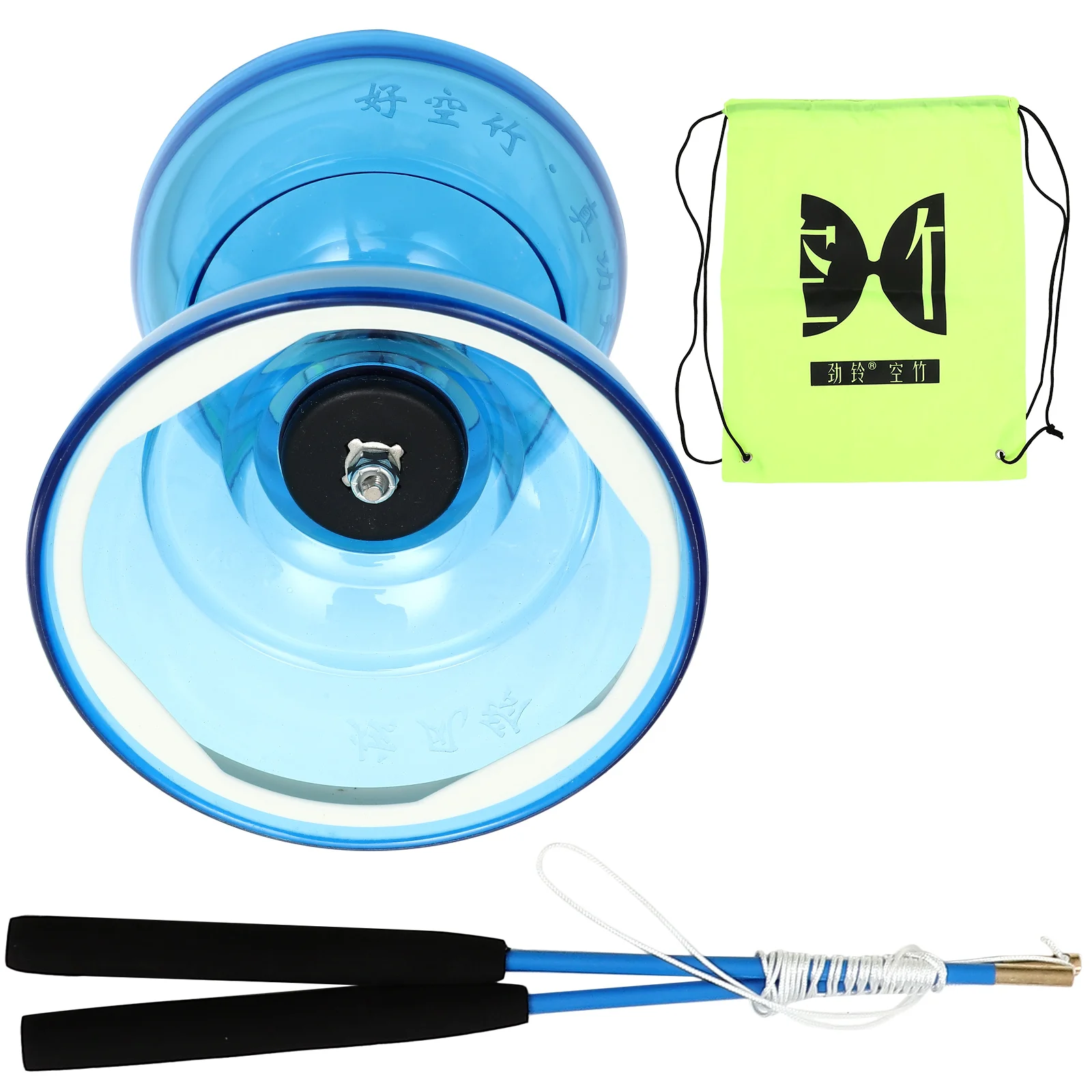 Diabolo Toy Professional Triple Bearing Diabolo Set for Elderly 2025