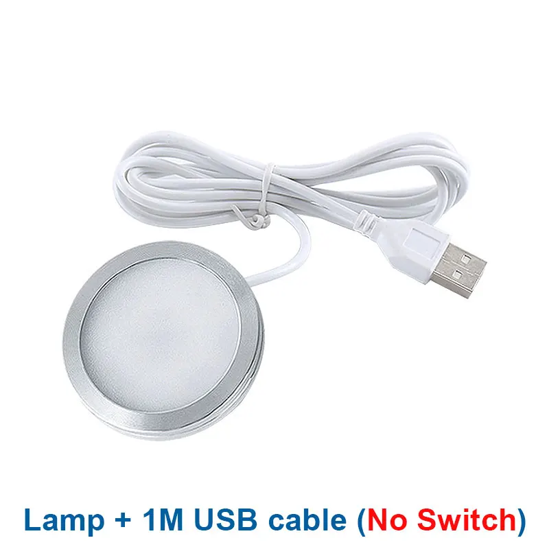 ตัวเลือกสินค้า USB LED Spotlight โคมไฟติดเพดาน 3W/5W/7W ขนาดจิ๋ว