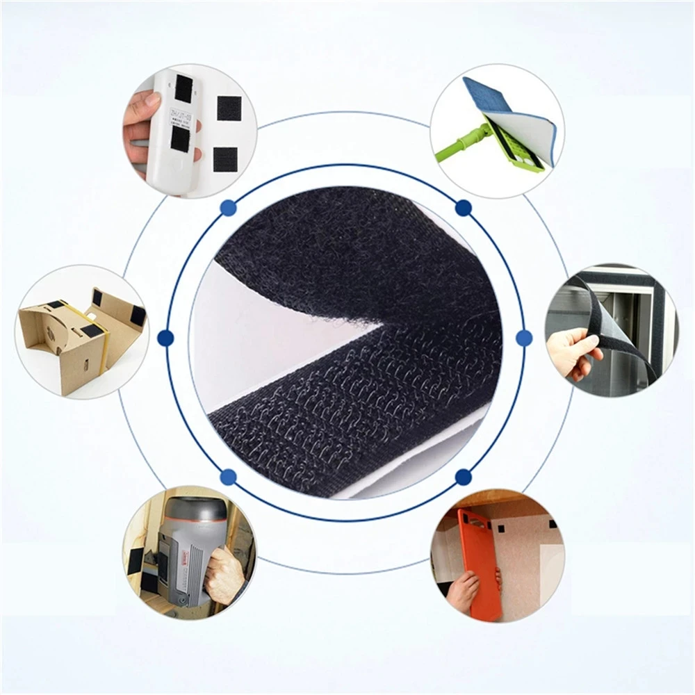 High-Strength Self-Adhesive Hook and Loop Fastener Tape