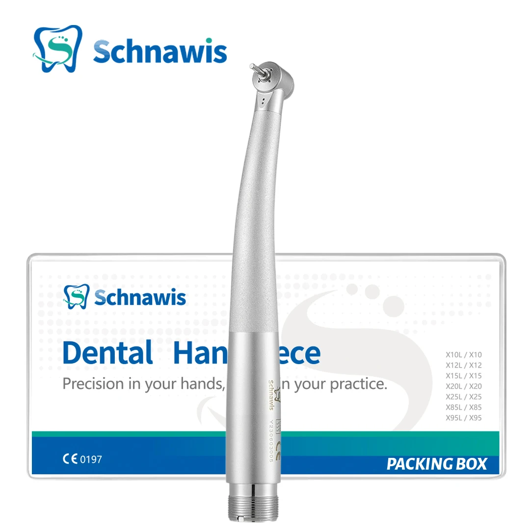 Schnawis Mini LED Dental High Speed Handpiece Dentistry Air Turbine