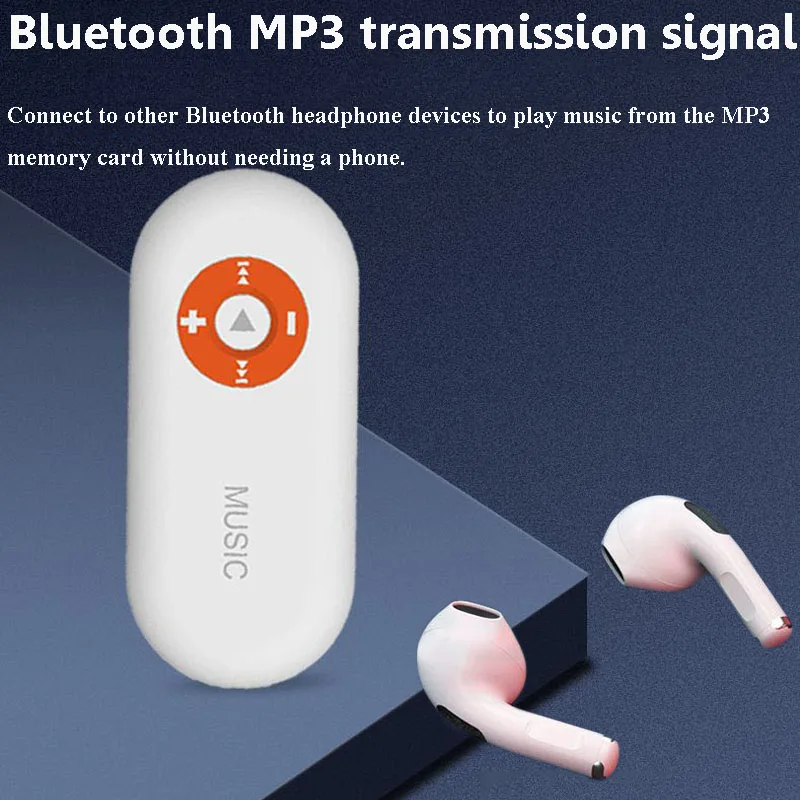 Mini Hifi Lossless MP3 Player Wireless Blutooth 5.3 Music Player Walkman Compatible with Bluetooth Headset Support TF Card Play