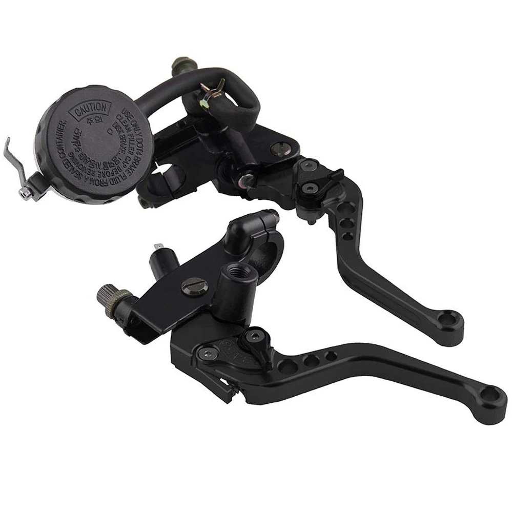 

Universal 7/8Inch 22mm Front Brake Clutches Master Cylinder Reservoir Levers Universal Motorcycle Accessories Accessories