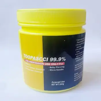 Nuova Crema per Tatuaggi TOOPASCCI 99,9% per Trucco Permanente, Bellezza Corpo e Viso, Microblading, Piercing, Sopracciglia, Labbra, Contorno Occhi 500g
