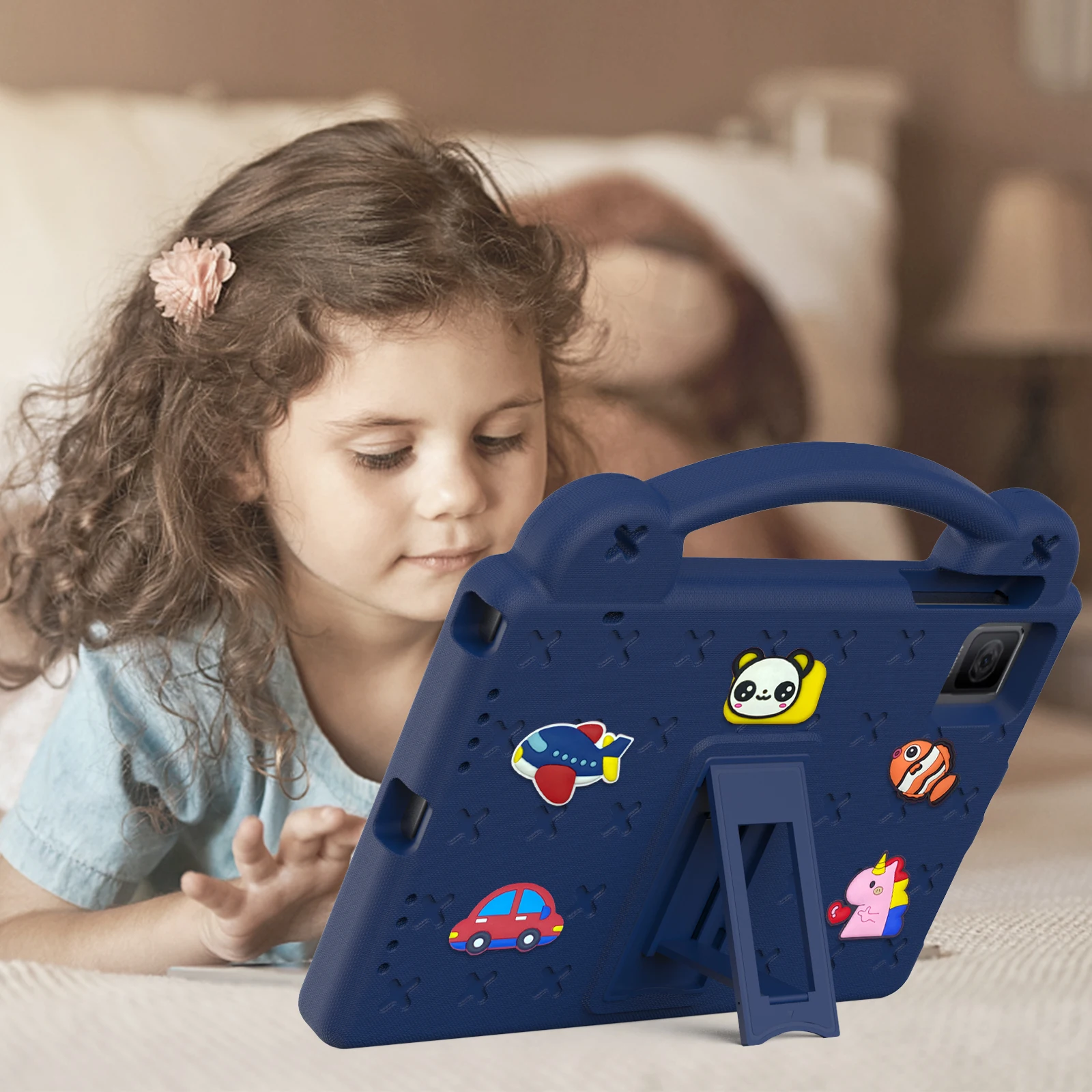 Kids Shockproof Tablet Case with Handle & Stand