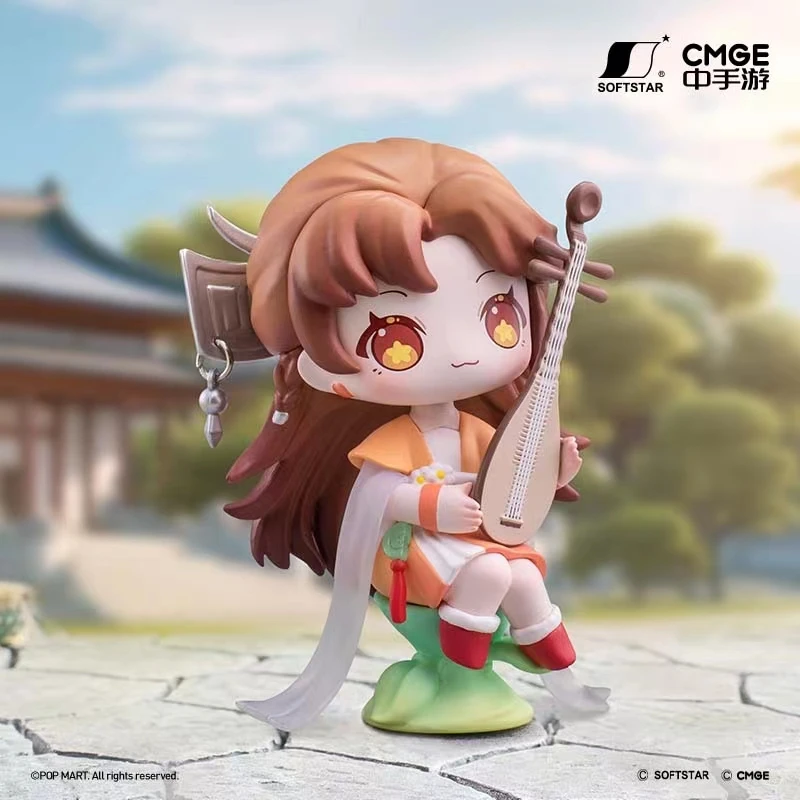 Sword And Fairy Of Chinese Traditional Musical Instrument Series Action Figures Cute Model Dolls Toys Gifts