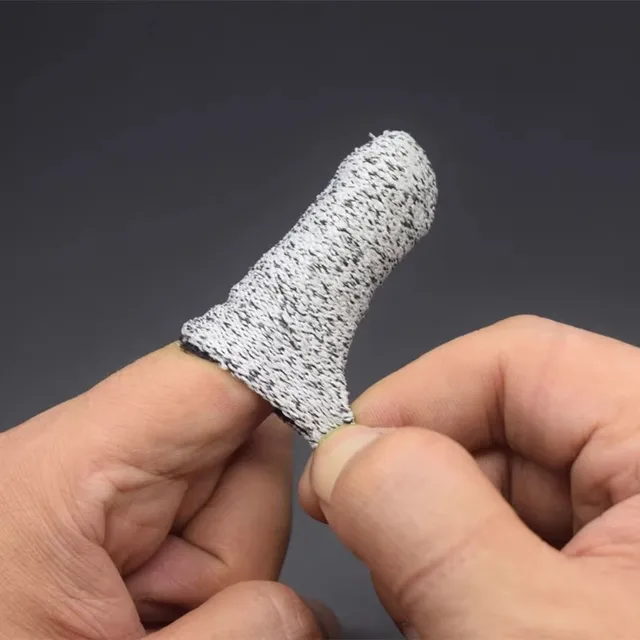 Couvre-doigts Anti-coupure de niveau 5, sécurité haute résistance, gants flexibles Anti-coupure du bout des doigts, outil de cuisine réutilisable et Durable 2 Couvre-doigts Anti-coupure de niveau 5, sécurité haute résistance, gants flexibles Anti-coupure du bout des doigts, outil de cuisine réutilisable et Durable 2