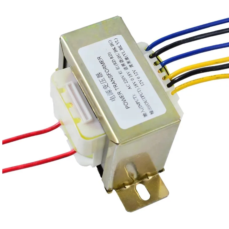 

Pure copper AC dual 18V dual 12V multi-winding 60W power amplifier power transformer Fire Bull 110V220V optional