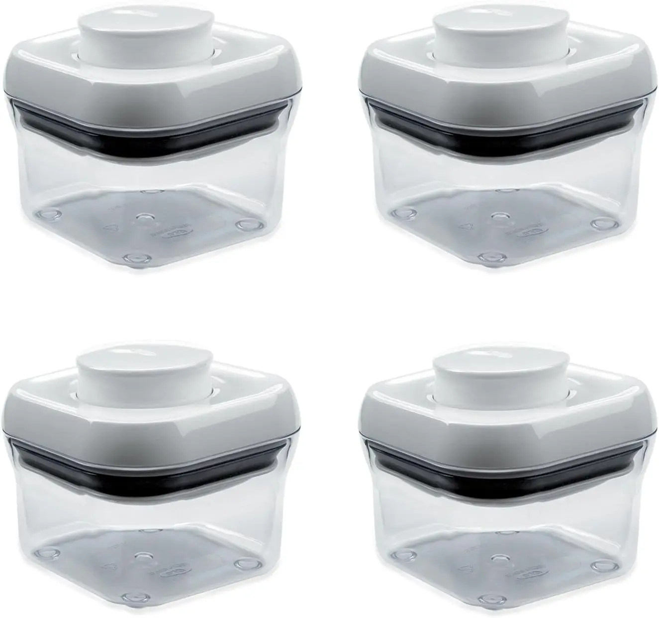 

Grips POP Square 0.3-Quart Storage Container (Set of 4)