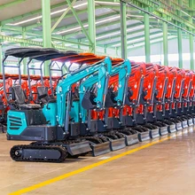  Agricultural Machinery JKW-10 Mini Excavator Small Digger 0.8 Ton 1 Ton Micro Digging Machine With Attachments Customization 