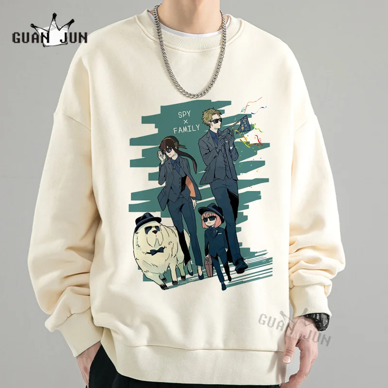 

Anya Anime Spy X Family Hoodies Kawaii Cartoon Mens/Women Sweatshirt Tops Harajuku Unisex Couple Hoodie Plus Fashion Streetwear