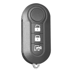 Premium Car Key Shell Cover - Durable 2/3 Button Protection (White 3 buttons spl)