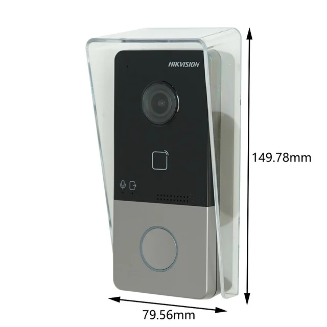 HIKVISION DS-KIS603-P(C) Multi-language 802.3af POE Video intercom KIT,include DS-KV6113-WPE1(C) & DS-KH6320-WTE1 & PoE Switch 3