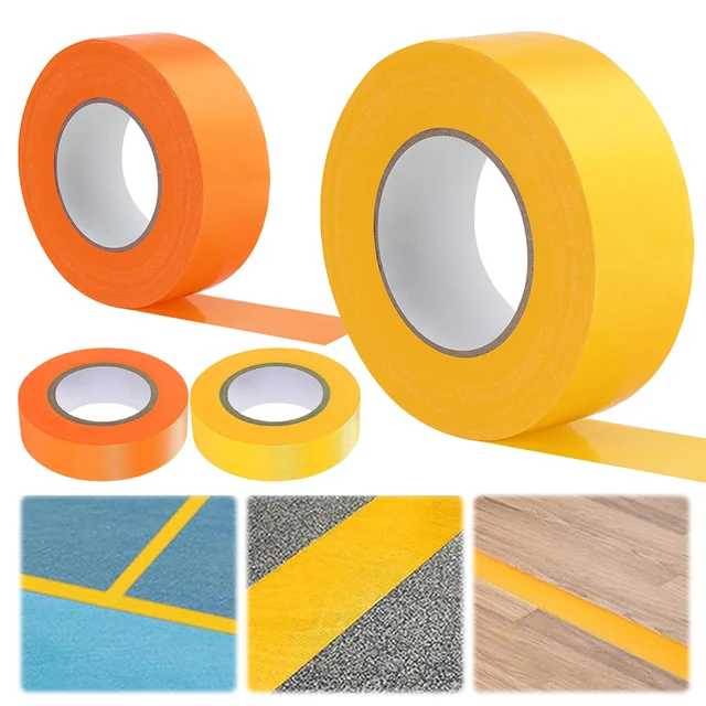 20M Pickleball Court Marking Tape Multipurpose Sports Floor Marking Tape Cut Freely Basketball Tennis Court Tape Sports Supplies 2