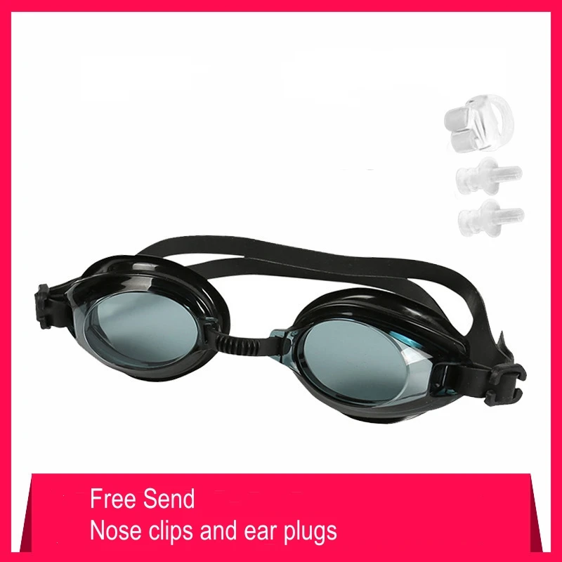 Professional Anti-fog UV Protection Swim Goggles Waterproof Adjustable Silicone Beach Glasses Water Sports Bathing Surf EyeWear