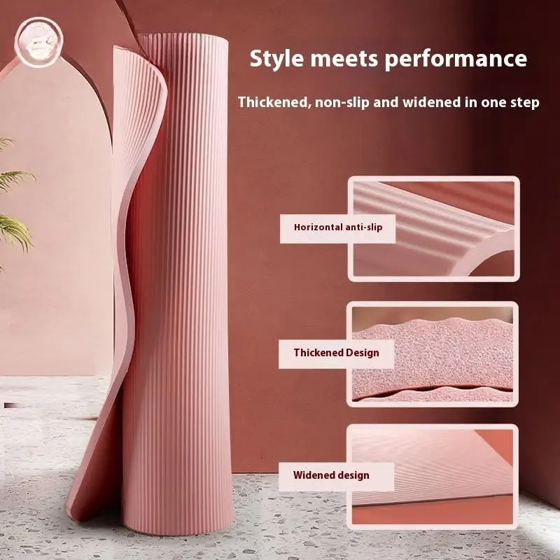 High-Density Non-Slip Yoga Mat for Home Fitness and Pilates