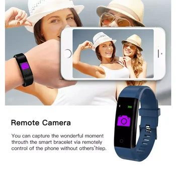 Fitness Smart Watch Activity Tracker Heart Rate For Women Men Oxygen BP Monitor 4