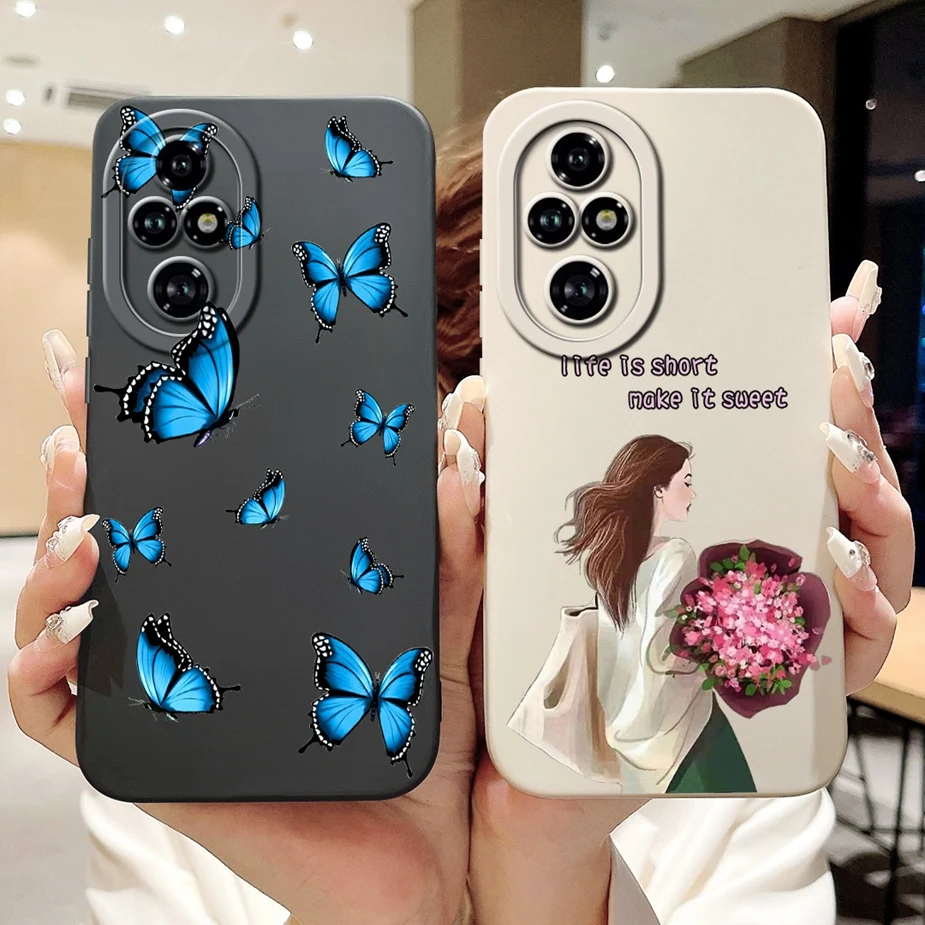 Sunflower Painted Soft TPU Phone Case - Pretty Girls Design