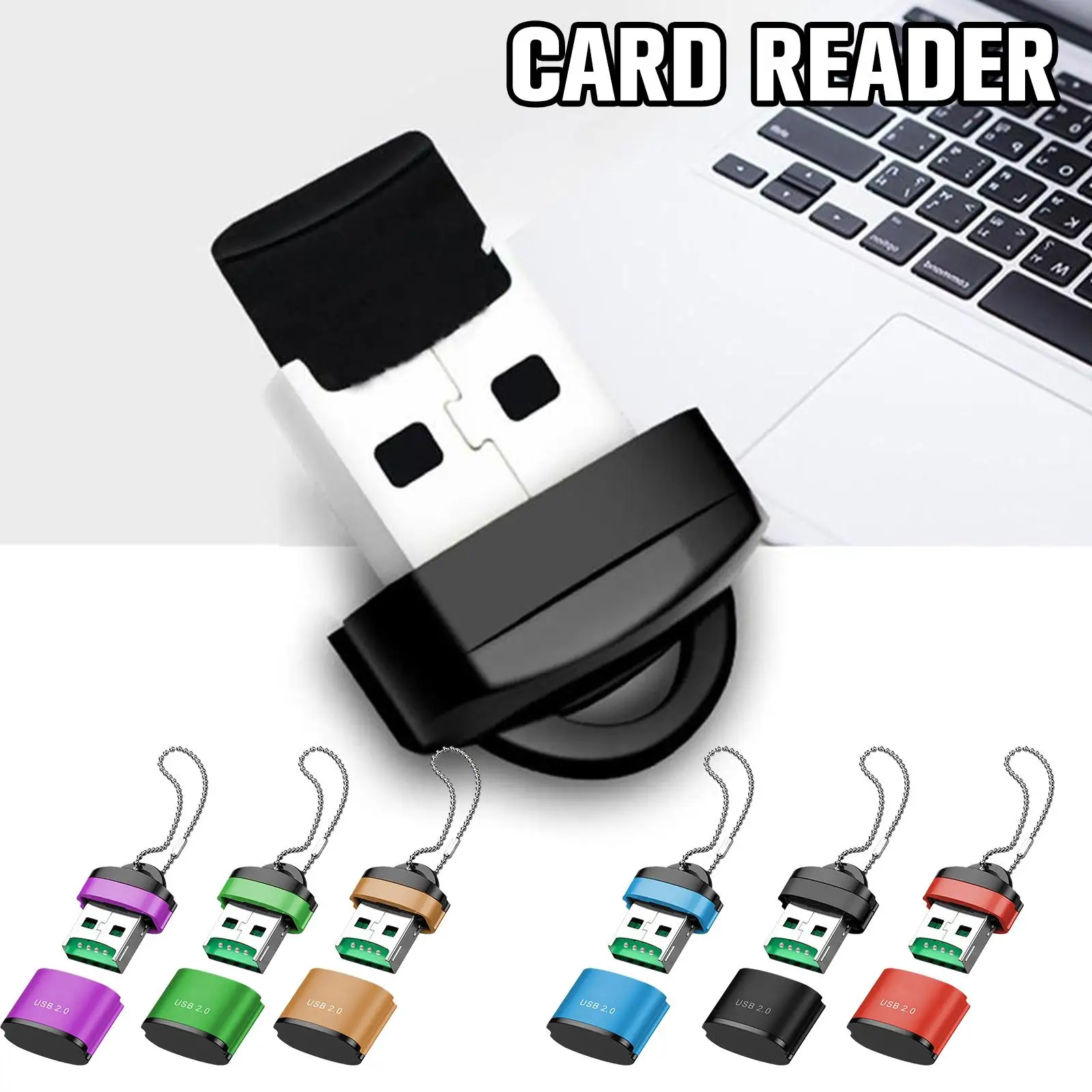 미니 USB 마이크로 SD USB 2.0 t-플래시 카드, 휴대 전화 메모리 카드 컴퓨터 스피커 노트북 액세서리 고속 USB 어댑터