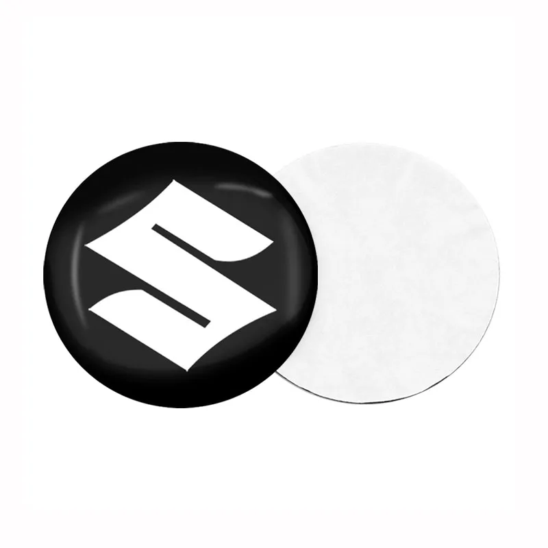 4개/세트 56mm 자동차 휠 센터 스티커 자동차 허브 엠블럼 스타일링 데칼 캡 (스즈키 디자이어, 이그니스, 알토, 스파시아, 지미, 비타라, SX4 용)