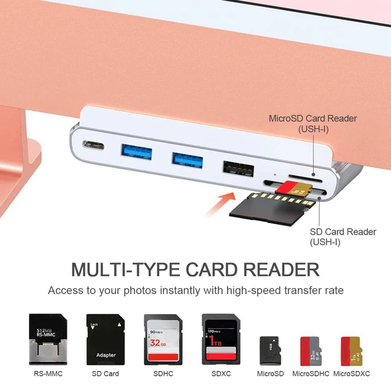 USB C Ÿ  TF SD ī , е  ŷ ̼, ƮϿ USB C, SD TF ī , 6  1, ǰ