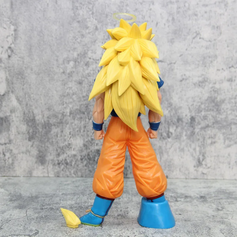 Dragon Ball Z Samurai Figures Son Goku SSJ 3 Figurine Super Saiyan 3 Vegeta  Frieza Anime Figure PVC Model Statue Doll Toys Gift - AliExpress