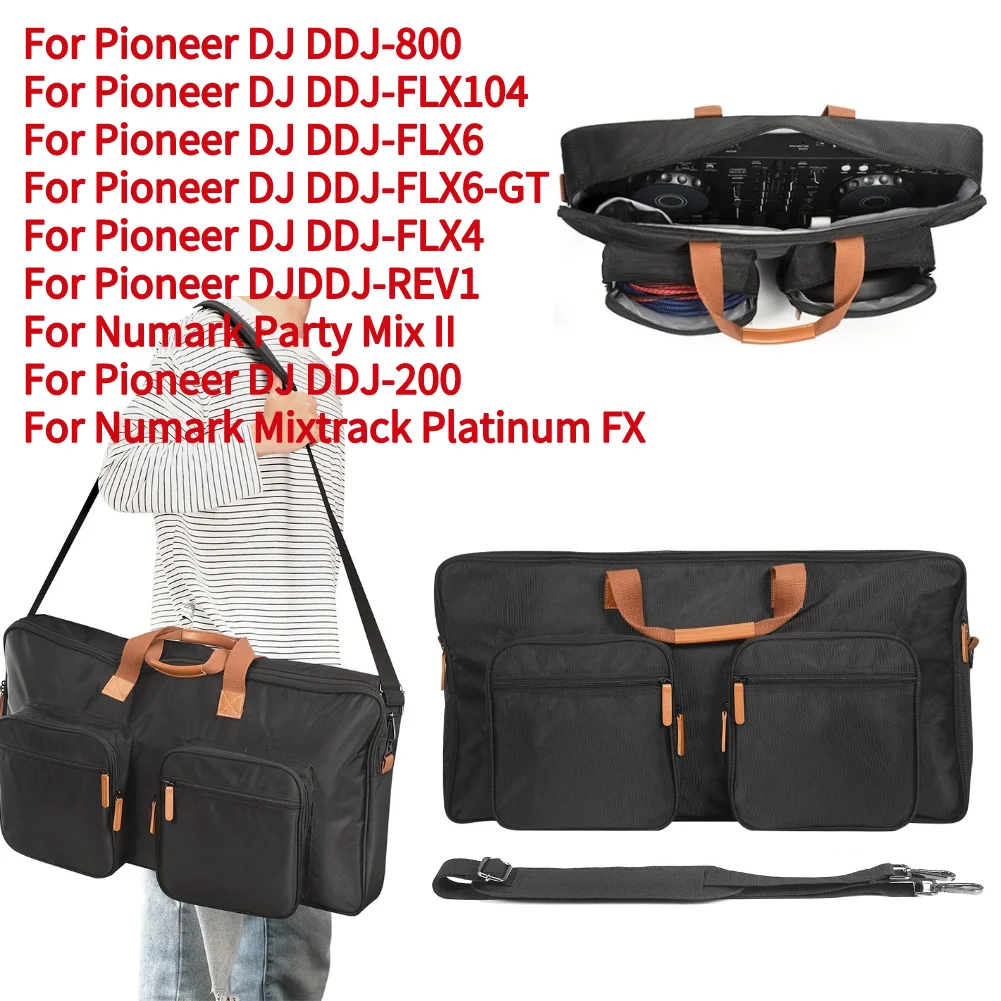 Giradischi Custodia Protettiva Antigraffio Dj Giradischi Custodia Protettiva Grande Capacità Per Pioneer Dj Ddj-800 Ddj-Flx104 Flx6